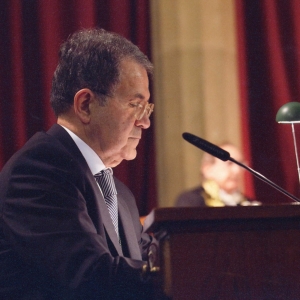 Ingreso de Romano Prodi como académico correspondiente para Italia el 12 de marzo de 2009 - 12/03/2009