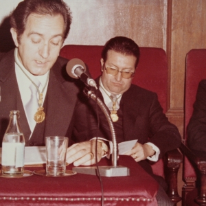 Ingreso del Dr. Alfonso Rodríguez Rodríguez como académico de número en la RACEF - 27/02/1978