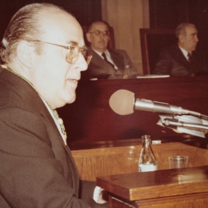 Ingreso del Dr. José María Codony Val como académico de número en la RACEF - 12/12/1978
