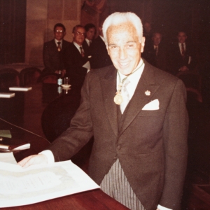 Ingreso del Dr. Rafael Termes Carreró como académico de número en la RACEF - 29/10/1984