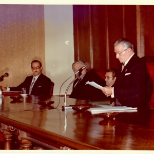 Ingreso del Ilmo. Sr. D. Francisco Javier Ramos Gascón, 15/02/1978  - 02-15-1978