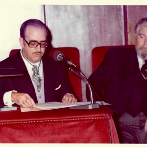 Ingreso del Ilmo. Sr. D. Francisco Javier Ramos Gascón, 15/02/1978  - 15/02/1978