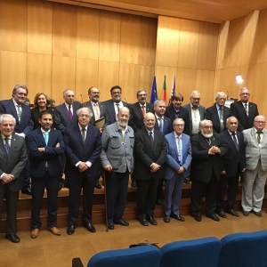 Family photo of the joint Academic Act of the RACEF and the University of Beira Interior, 06/20/2019 - 06-20-2019