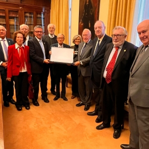 Homenaje del Instituto de España a Jaime Gil Aluja por su trayectoria académica, 17/12/2024	 - 17/12/2024