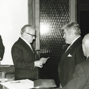 Admission of Mr. Hap Dubois in the RACEF as academician - 02-12-1976