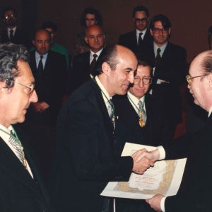 Ingreso en la RACEF del académico correspondiente para Navarra Dr. Miguel Alfonso Martínez Echevarría (18-04-1991) - 18/04/1991