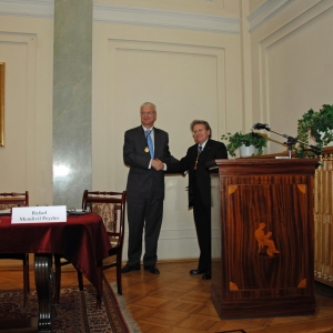 Excmo. Sr. Dr. D. Michal Kleiber, Presidente de la Polish Academy of Sciences - 12/02/2008