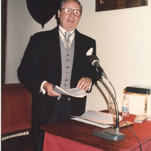 Ingreso del Excmo. Sr. Dr. D. Gaston Egmond Thorn, 1987-05-11 - 11/05/1987
