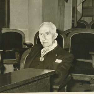 Rafael Gay de Montellà en un acto académico  - 16/11/1954