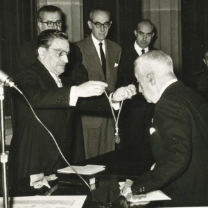 Ingreso de Félix Escalas Chamení como académico de número, 13/11/1960 - 13/11/1960