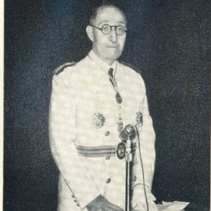 José Ros Jimeno en el acto de su reepción, 27/04/1961  - 27/04/1961