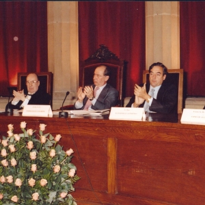 Mesa presidencial del Ingreso de Aldo Olcese Santonja 15/11/2001  - 15/11/2001