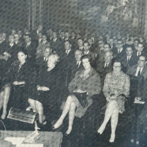 Asistentes de conferencia de Bicentenario del inicio de la industrialización de España, 27/02/1967 - 27/02/1967