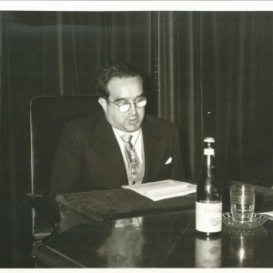 Ingreso del Ilmo. Sr. D. José Luis Urquijo de la Puente como Académico Correspondiente para Madrid, 19/05/1960  - 05-19-1960