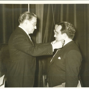 Ingreso del Ilmo. Sr. D. José Luis Urquijo de la Puente como Académico Correspondiente para Madrid, 19/05/1960  - 19/05/1960