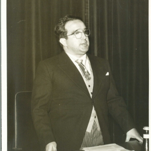 Ingreso del Ilmo. Sr. D. José Luis Urquijo de la Puente como Académico Correspondiente para Madrid, 19/05/1960 - 05-19-1960