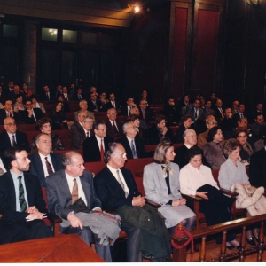 Ingreso como académico de número de Excmo.SR.DR.D.Jorge Carreras Llansana - 15/02/1996