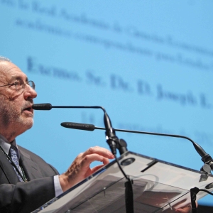 Admission to  the RACEF of  Dr. Joseph Stiglitz as corresponding academician for the United States - 09-14-2012