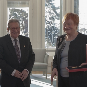 Excma. Sra. Dña. Tarja Halonen, Presidenta de la República de Finlandia - 10/02/2012
