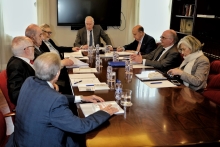 La Junta Rectora del Instituto de España se reúne en la sede de la RACEF en Barcelona, 3/04/2025